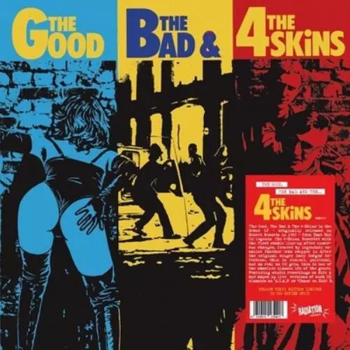 The 4 Skins The Good, the Bad & the 4 Skins (Vinyl) 12" Album Coloured Vinyl