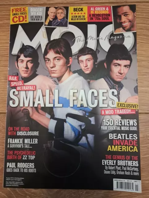 Mojo Magazine ( 244 ) March 2014 Small Faces Beck Frankie Miller