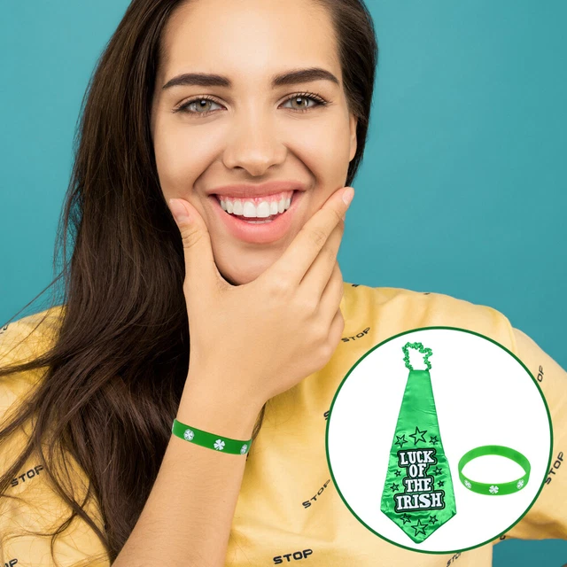 Set festival irlandese costume trifoglio irlandese regalo per le vacanze articoli per feste