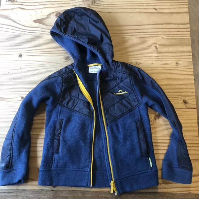 Kids Kathmandu Softshell Jacket 6yrs Blue