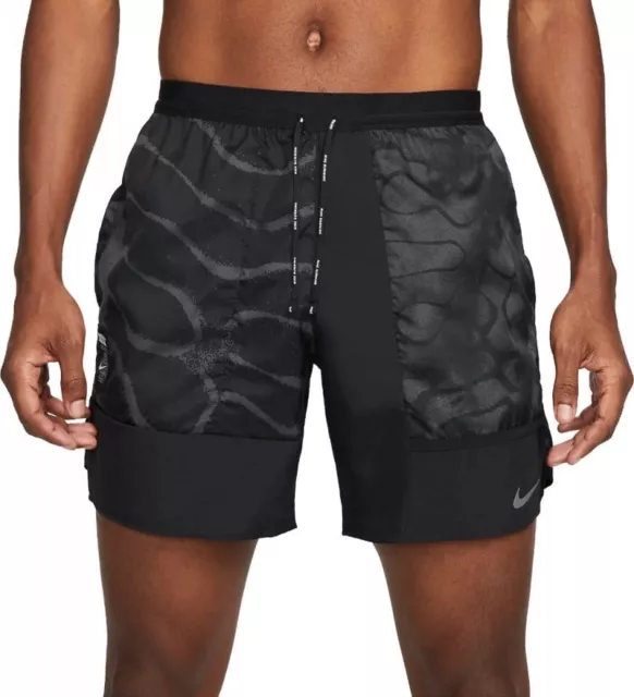 Men 2 in 1 Running Shorts Gym Workout Training Shorts with Phone Pocket