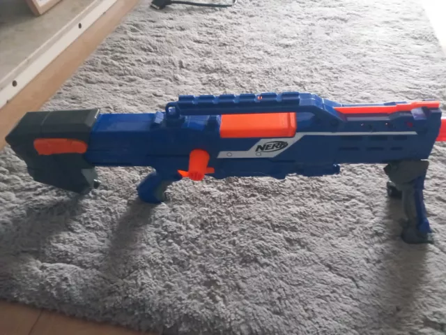 Nerf N-strike Blue Long shot Sniper