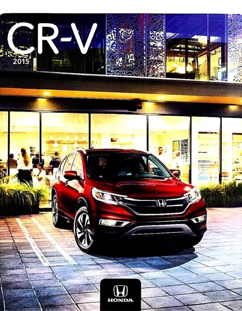 2015 Honda Cr-V Crossover—18 Page U.s. Sales Brochure—Lx Ex Touring—New Nos