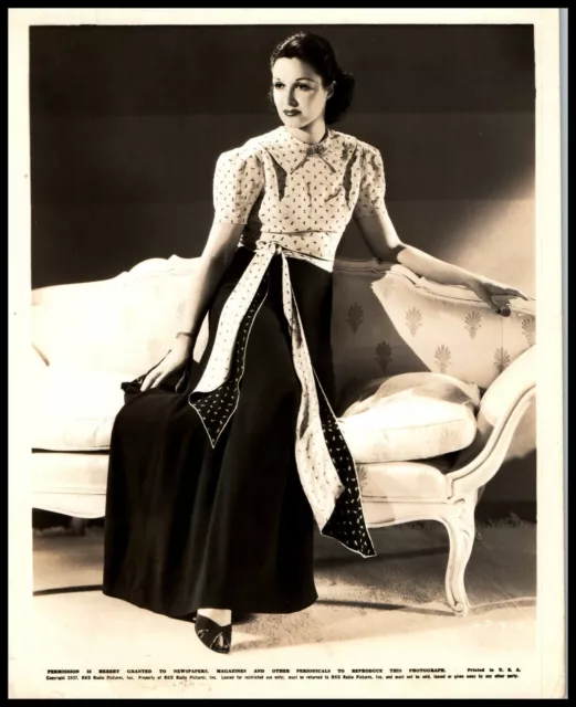 Hollywood Beauty GAIL PATRICK STYLISH POSE STUNNING PORTRAIT 1937 ORIG Photo 571