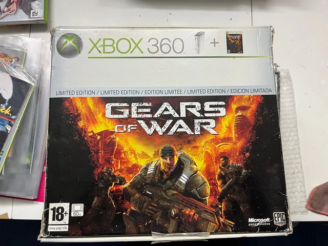 PACK CONSOLE GEARS Of War Edition Limitée Xbox Microsoft Xbox 360 Rare Pack EUR 499,90 - FR