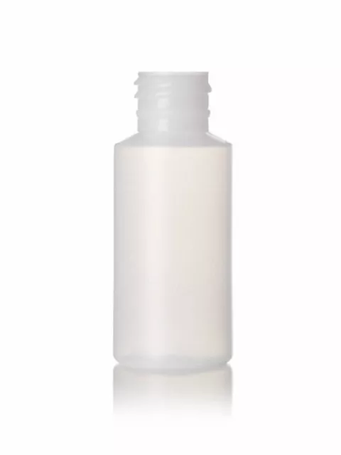 1 oz (30 ml) HDPE Plastic Bottles w/Yorker Dispensing Caps (6-12-25-50 count)