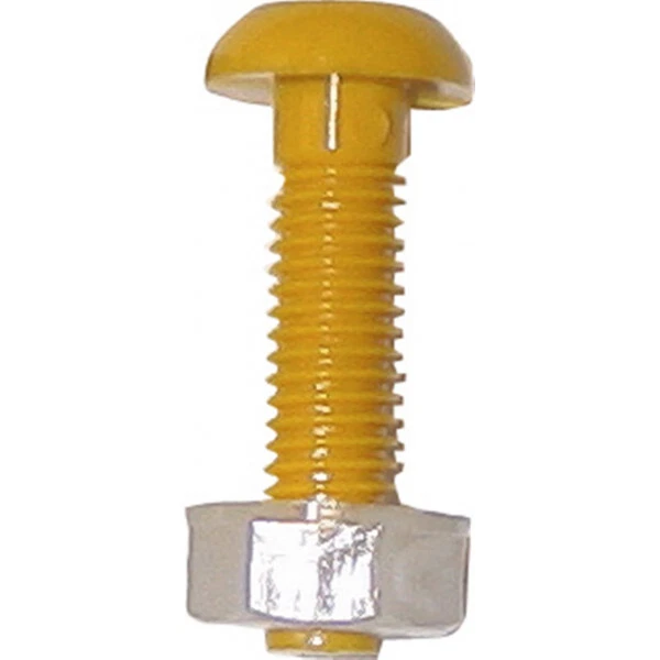 Senza Piastra Viti Dadi Lg Giallo 50pk PNP430R Perla Prodotto Originale di Alta Qualità