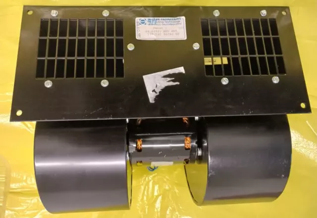 Mclean Engineering PR595-1 Dual Blower Fan Assembly With Fasco U64B1 Motor 115V
