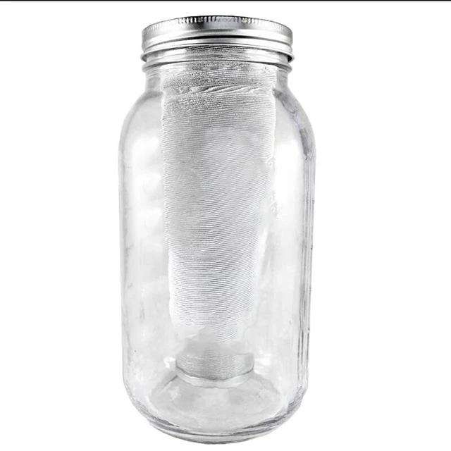 Filtros de café para cafetera fría para frasco de boca ancha acero inoxidable Ultra F C7G1