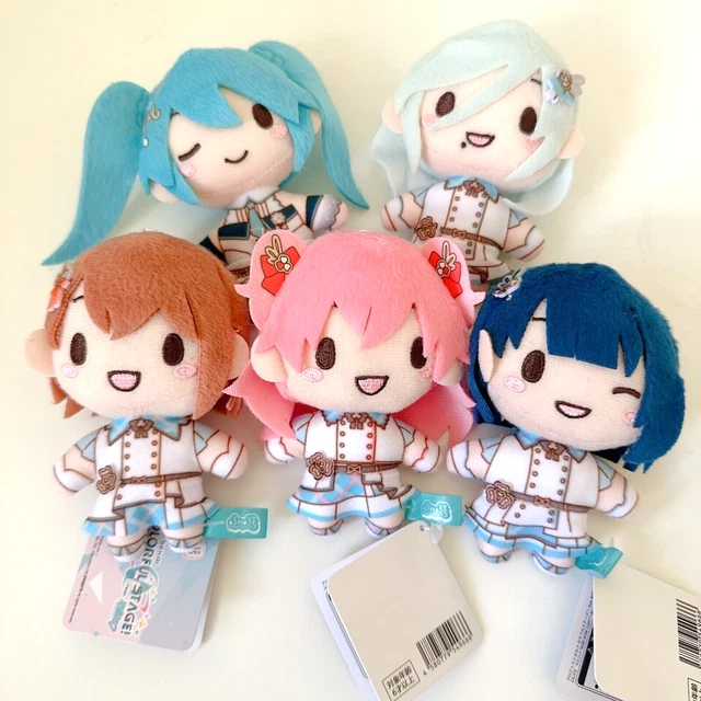 Project Sekai Fuwapuchi Mascot Plush - Akito Shinonome & Toya Aoyagi (BrandNewWorld)