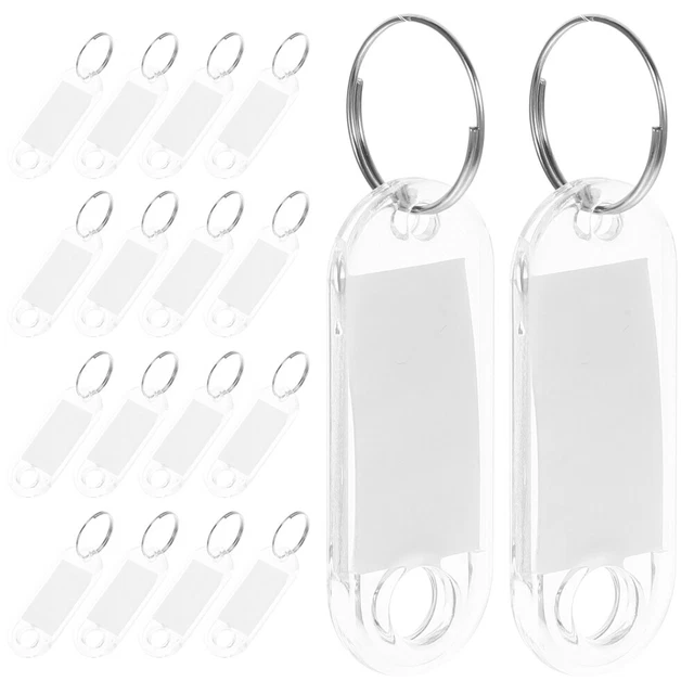 Reusable Id Tags 250 PCS KEY Identification Tags Reusable Luggage Car Sign Board £28.45 ...
