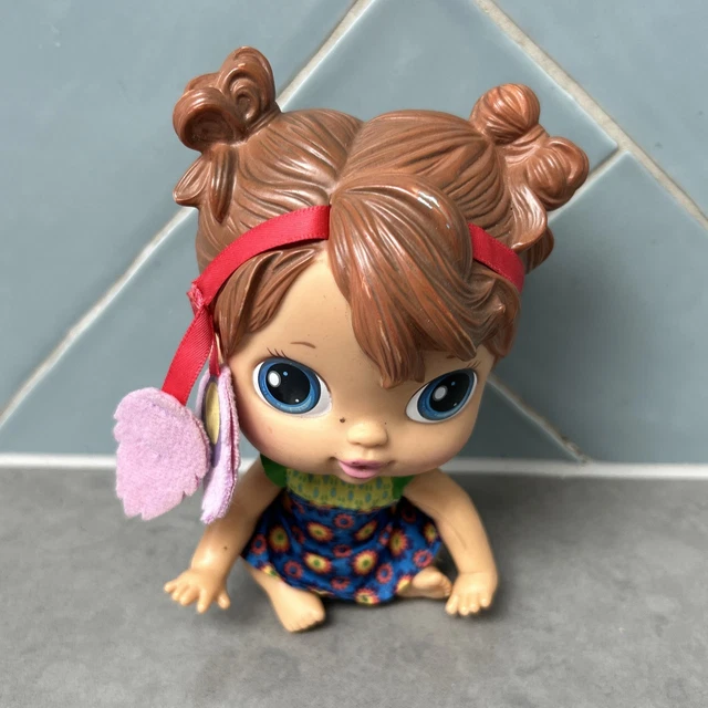 HASBRO BABY ALIVE Crib Life Doll Makayla Song RARE 14cm