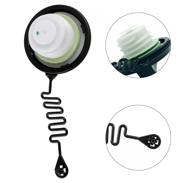 Pont De Remplissage Réservoir Carburant Pour Bateau Et Yacht – ABS Noir Avec Chaîne Et Logo Fuel, Antirouille