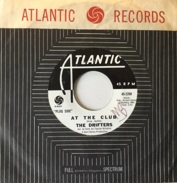 60er R&B/Soul - DRIFTERS - At the Club - 1965 US ATLANTIC SEHR GUTER ZUSTAND ++