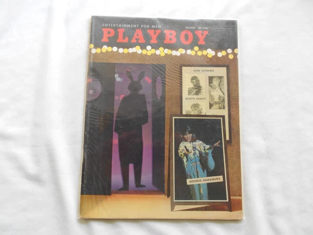 PLAYBOY MAGAZINE-MARCH 1958 EUR 34,49 - PicClick FR