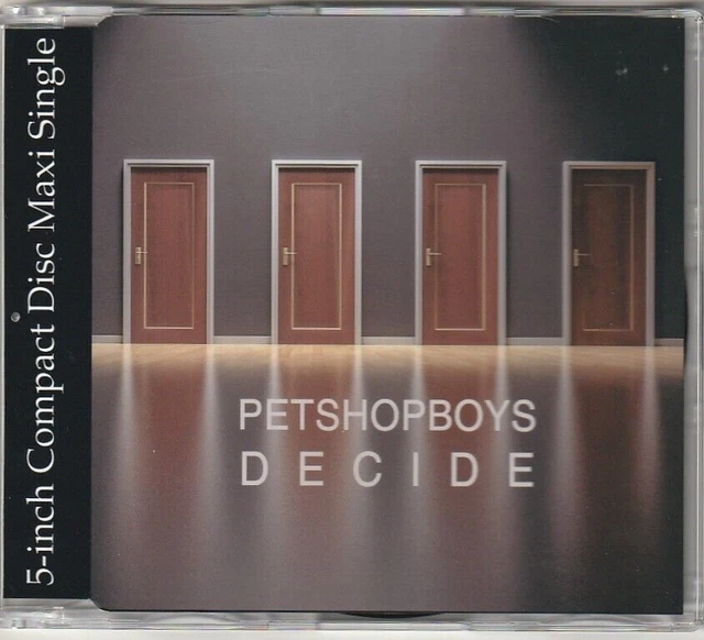 PET SHOP BOYS - Decide (The Remixes) : UK limited edition 6 Track