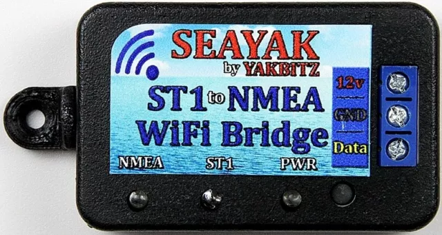 SeaTalk1 to NMEA wi-fi Bridge  by YAKBITZ from UK Distributor, AVES Marine Ltd