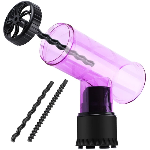 Secador de pelo PC difusor tapa rizado difusor de cabello ondulado violeta
