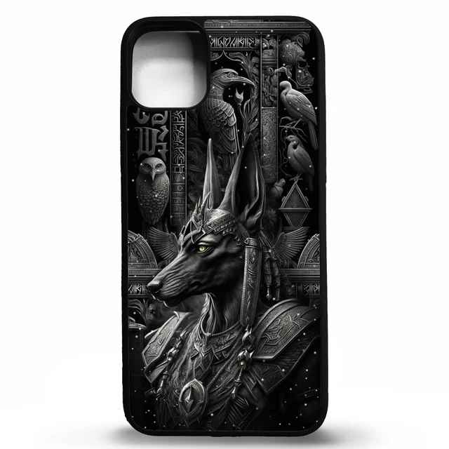ANUBIS ANCIENT EGYPTIAN god hieroglyph pattern egypt graphic phone case