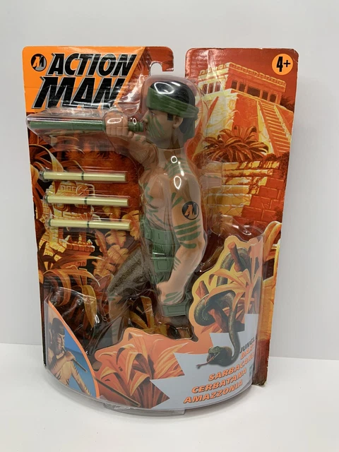HASBRO ACTION MAN, Amazon Jungle Dart Action Man, Non ouvert, 1999 ...