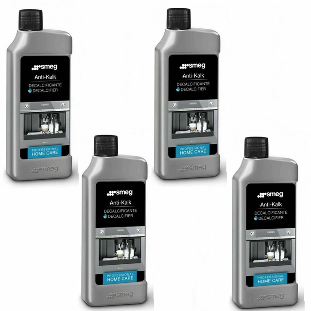 SMEG COFFEE MACHINE NATURAL SANITISING DECALCIFIER DESCALER CLEANER 4 x