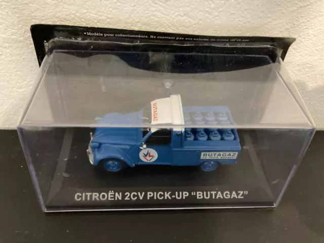 1/43 Norev Citroen 2cv pick-up BUTAGAZ  neuf jamais ouvert encore scellé