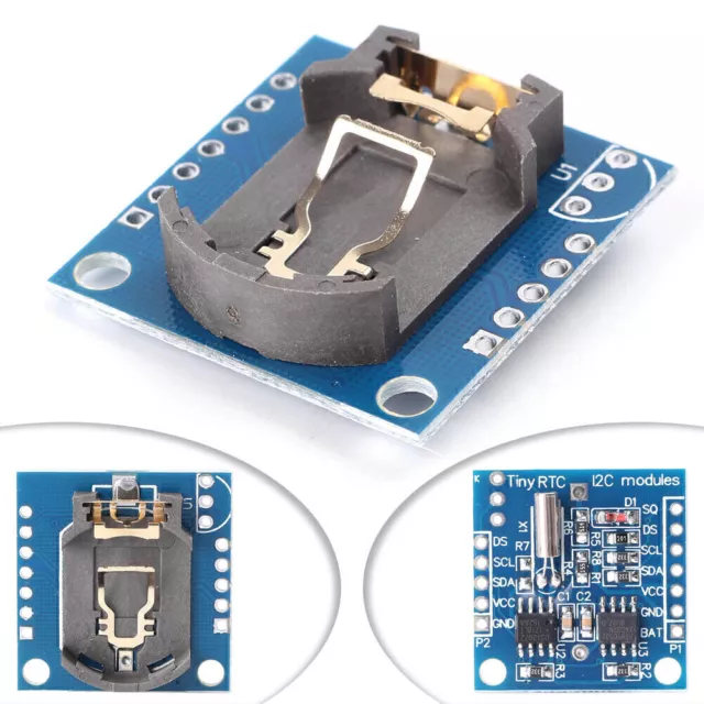 TINY   Time Clock Module RTC I2C DS1307 AT24C32 Fit  AVR PIC 51 ARM