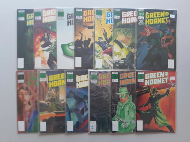 1989 NOW Comics THE GREEN HORNET #1, 12 book lot Higher Grade