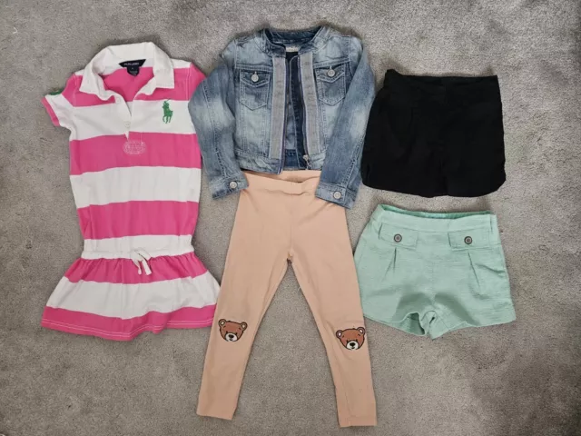 Next, Rl  Girls Very Nice  Set / Outfit Bundle Denim Jacket/Shorts  Age 5 Years