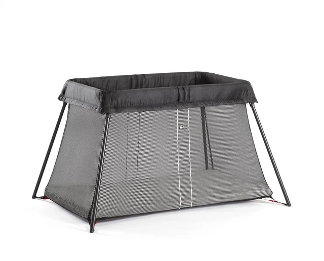 Baby Bjorn Travel Cot Light (Black Mesh) (BabyBjorn)