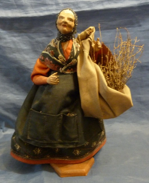 ANCIEN SANTON DE Provence Habille Cordonnier Assis Par Maryse Di Landro 26 Cm EUR 36,00 - FR