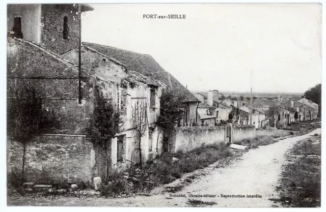 (S-35990) FRANCE - 54 - PORT SUR SEILLE CPA      REBOULET  ed.