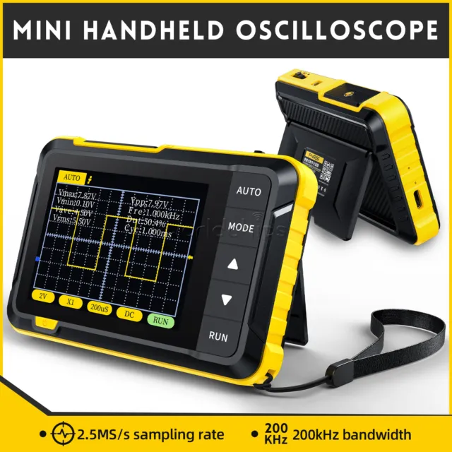 DSO 152 Handheld Small Oscilloscope Portable Digital Oscilloscope 200KHz 5V/1A