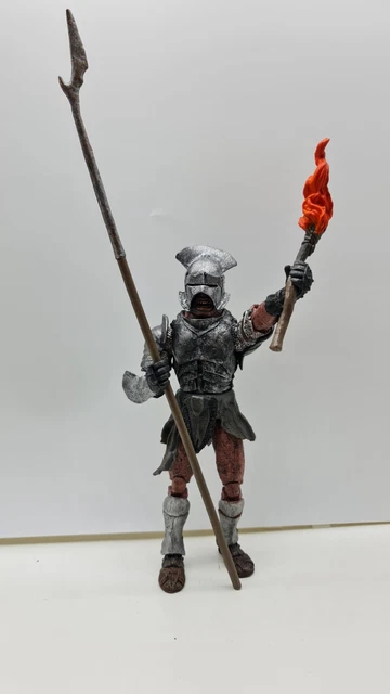 LORD OF THE Rings Battle Cry Uruk Hai Action Figures toybiz £42.28 ...