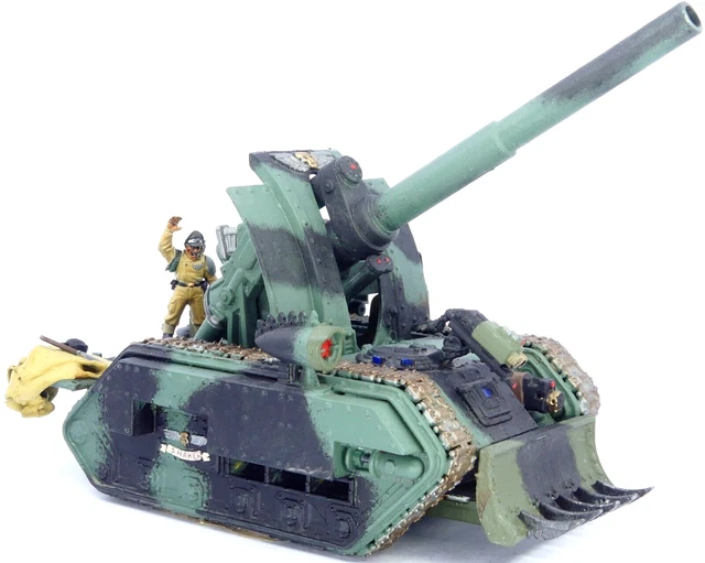 Warhammer 40K Astra Militarum Imperial Guard Basilisk Artillery Tank Warhammer 40K Astra Militarum Imperial Guard Basilisk Artillery Tank