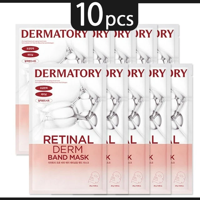 DERMATORY Retinal Derm Band Mask 28g X 10ea
