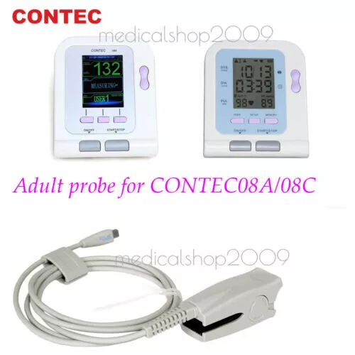 CONTEC 08A/C Adult Spo2 Probe Pulse Oximeter sensor for Blood pressure Monitor