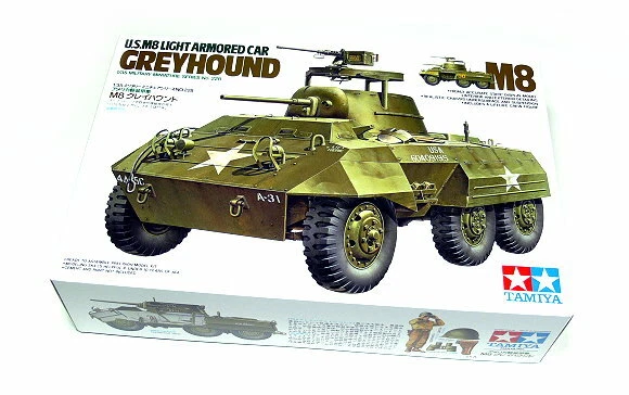 Tamiya - U.S M8 Light Armored Car Greyhound