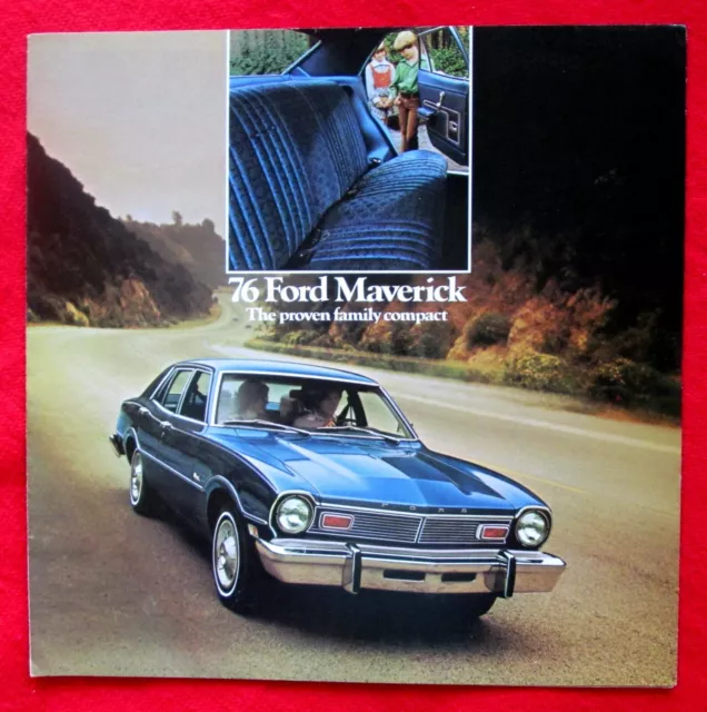 1976 Ford Maverick Sales Brochure  nhc6