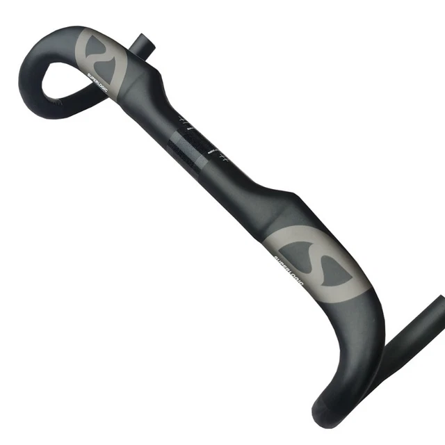 Carbon Fiber Road Bike Handlebar Bent Bar 31.8mm Bicycle Handlebar Bars Parts
