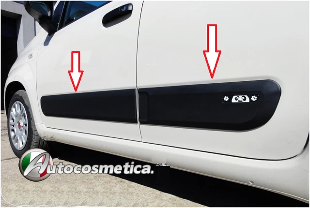4R  Modanature Laterali Bumper Paracolpi per F. Eco Sport 2013 con Biadesivo 3M