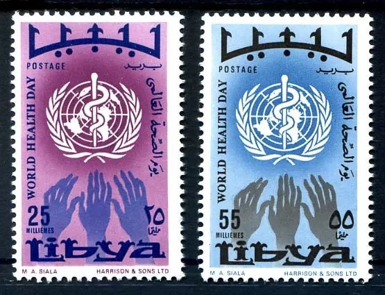 Libia Regno  1968 -  Giornata Mondiale Della Salute    Serie **  Mnh