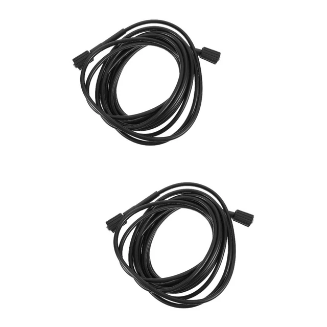 2pcs Replacement Power Washer Hose Explosion-proof Water Pipe PVC Garden Hose