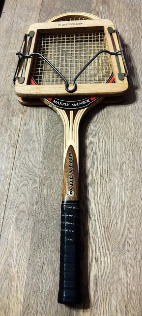 DUNLOP MAXPLY McENROE（DUNLOP MAXPLY MCENROE Wooden Tennis