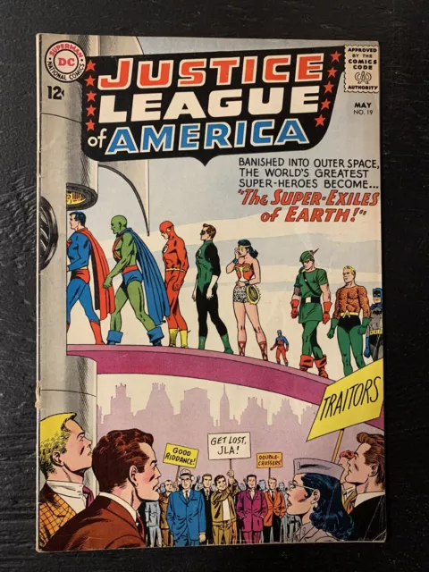 DC Comics Justice League of America 19  1963  A