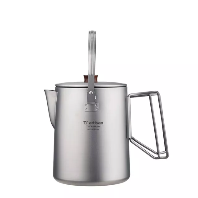 Coffee Kettle Portable Titanium Universal Anti-slip Handheld Lightweight