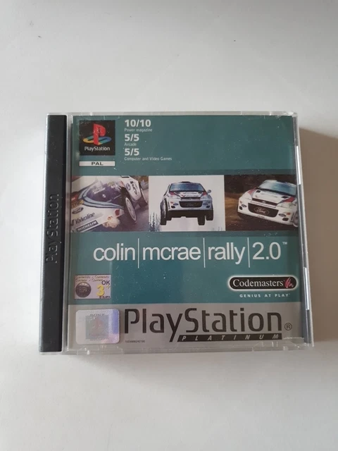 Colin McRae Rally Sur Sony PlayStation 1 (PS1) - PAL - Complet Et Fonctionnel