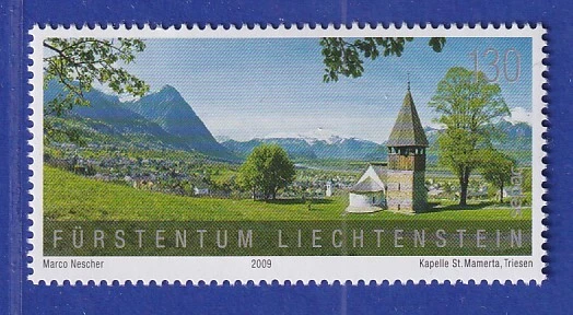 Liechtenstein 2009 SEPAC Landschaften (II). Oberland Mi.-Nr. 1532 **
