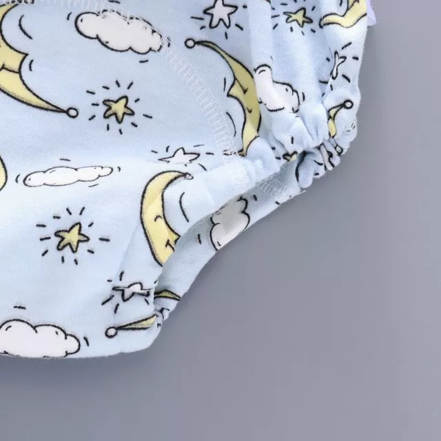 Diaper Pant Baby Reusable Washable Infant Training Cloth Nappy Panty Cover Wrap 8