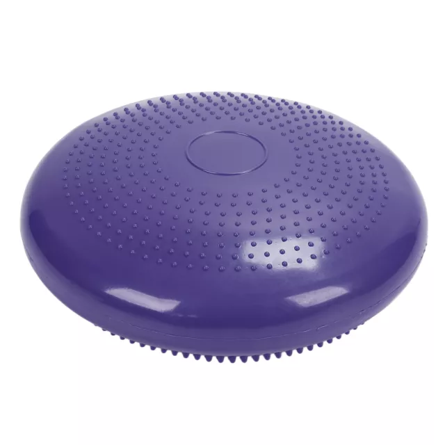 Balance Disc Cushion Mat Yoga Massage Ball Pad Training Ball(Purple ) ZZ1